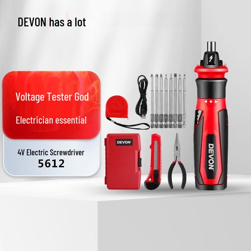 

SMVP 5612 Cordless Electric Screwdriver Set CN plug (adapter included)