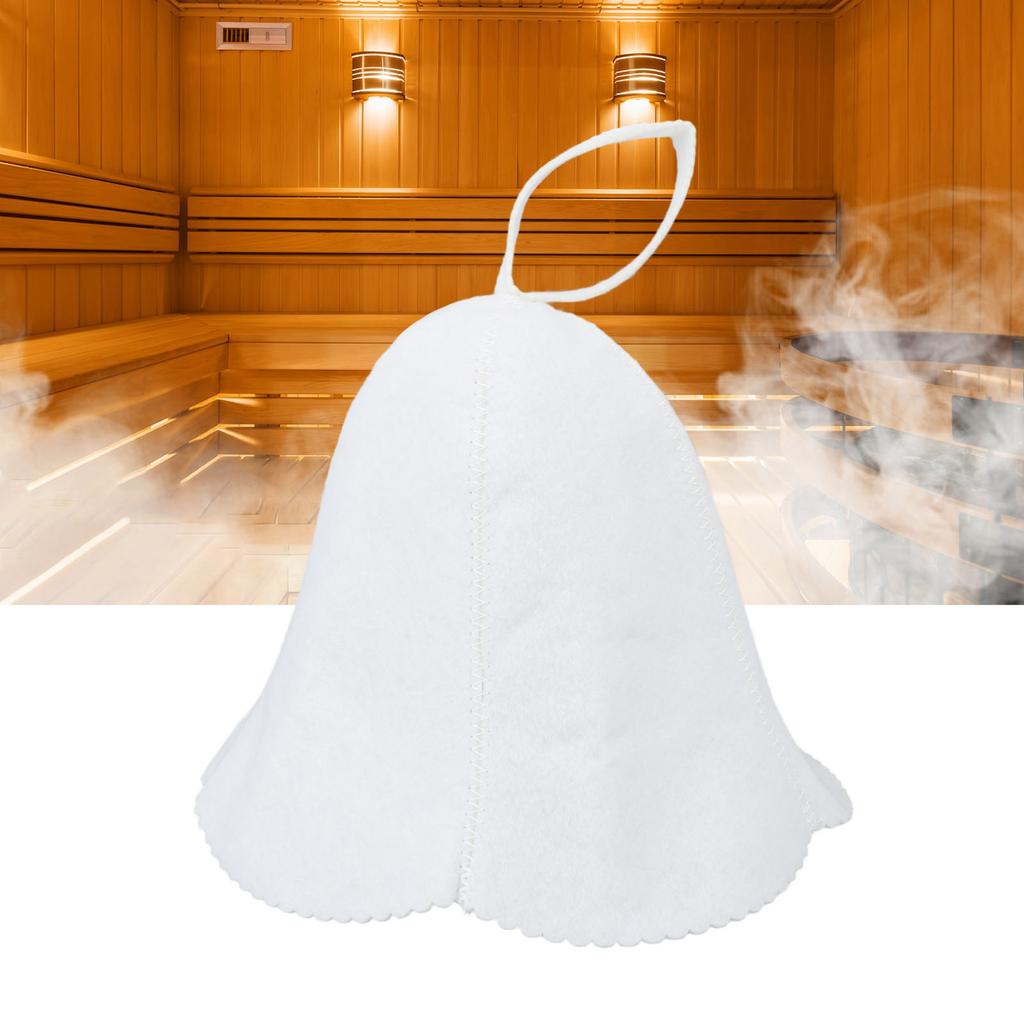 Sauna Hat Felt Water Absorbent Comfortable Shower Bath Felt Hat   for Men Women