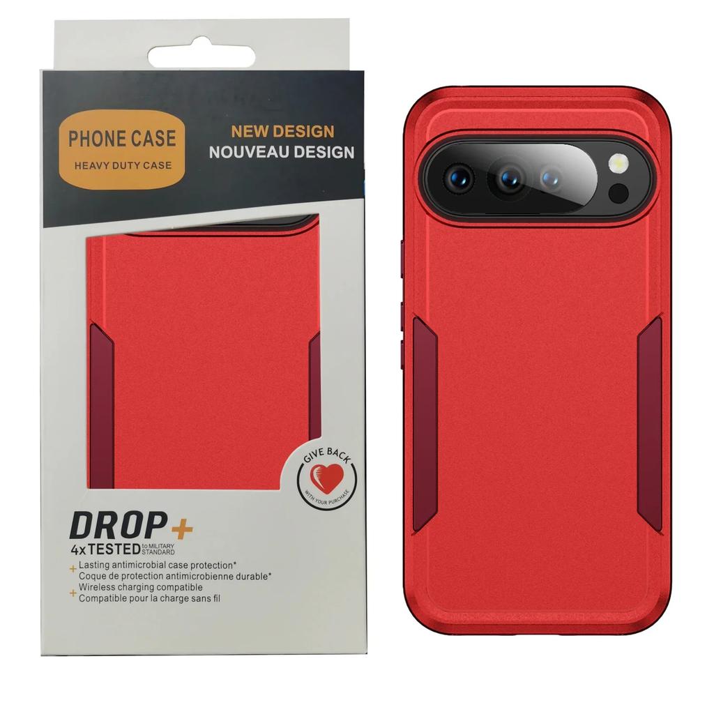 Heavy Duty Military Hybrid Dual Splicing Color Layer Case for IPhone 17 Air 16E 15 14 13 12 11 Pro Max Plus Rugged Armor Shockproof Hard Protect Cover