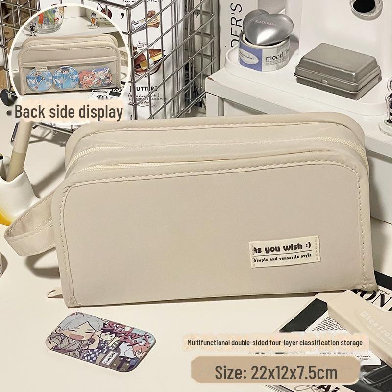 

2024 Пенал большой емкости, устойчивый к грязи: Высококачественный многофункциональный дизайн для учеников начальной школы