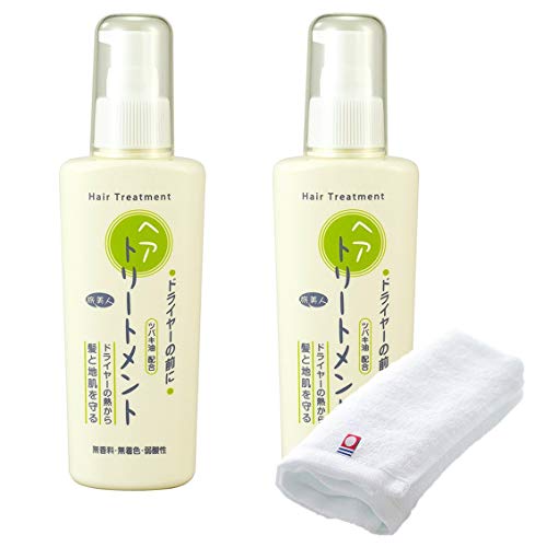 Azuma Trading Co., Ltd. [Same Price, Includes Imabari Towel] Hair Treatment Before Drying (Set of 2) / Leave-in Treatment, Tabibijin Leave-in Treatmen
