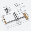 Woodworking Bench Dog Clamp Strong Metal Fast Fixed Portable Woodworking Desktop Clip Carpenter Tools
