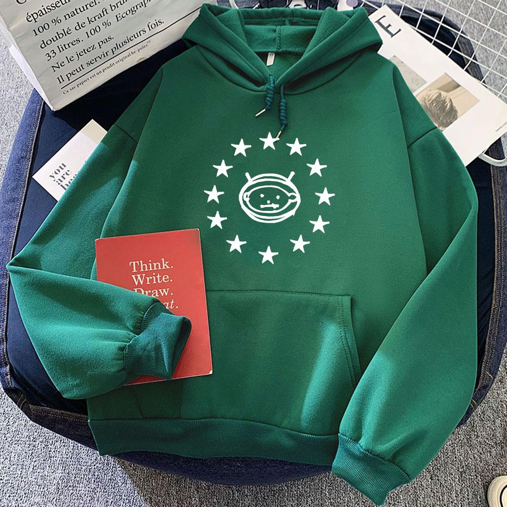 

Мультяшная Графическая Одежда Рок-группа U2 Хэви-метал Толстовки Молетом Зимние Толстовки с Длинным Рукавом Девушки Sudaderas 3XL