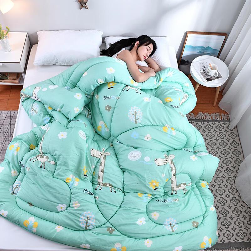 

Юаньчживэй Утолщенное Теплое Зимнее Одеяло с Начесом 150x200cm 2 jin