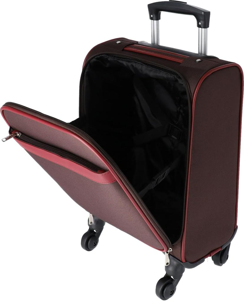 Suitcase Simple Soft Carry LCC Suitable for for 100 or more seats Black [Junction] / carry-on