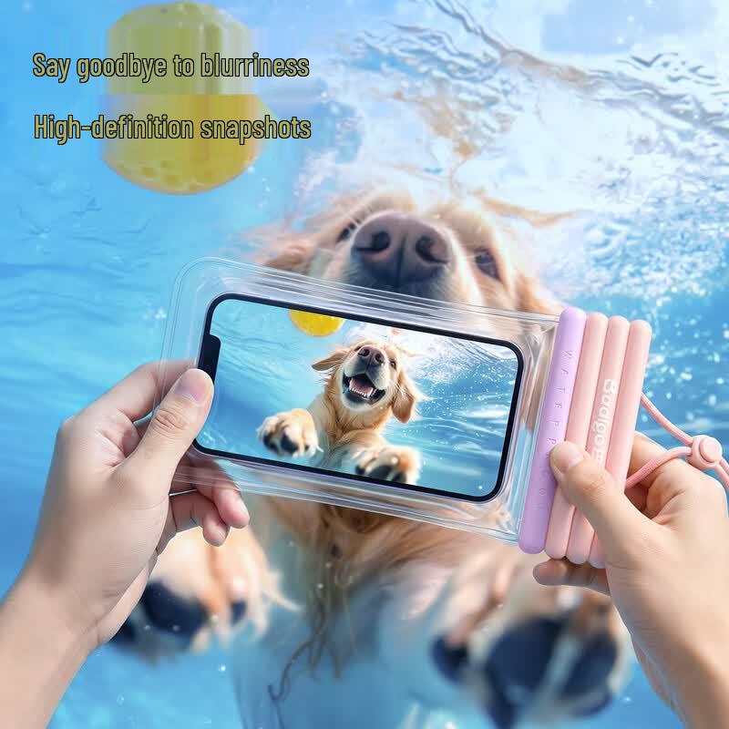 BADIGAO Touchscreen Waterproof Phone Pouch with Lanyard