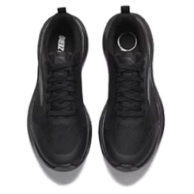 Anta Cushioning Height Increasing Lightweight Breathable Low top Casual Running Shoes Men's Black Sneakers 912535508-1