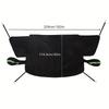 Heavy Duty Car Windshield Cover Snow Frost Sun Protection Oxford Fabric With Reflective Stripes Universal Fit
