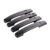 Coppa Maniglia Porta in Fibra di Carbonio Nera Lucida per Nissan Qashqai/Dualis 06-13