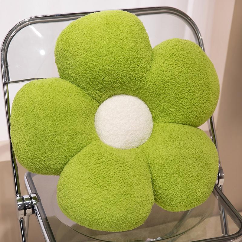 40/50/65cm Stuffed Soft Plant Five Petals Flower Plush Toys Cute Chair Car Plush Cushion Office Nap Pillow Nice Birthday Gift