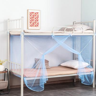 Zanzariera da Dormitorio Tenda a Baldacchino Traspirante in Rete Fine Zanzariera per Letto Singolo con un'Apertura per Casa Dormitorio Università