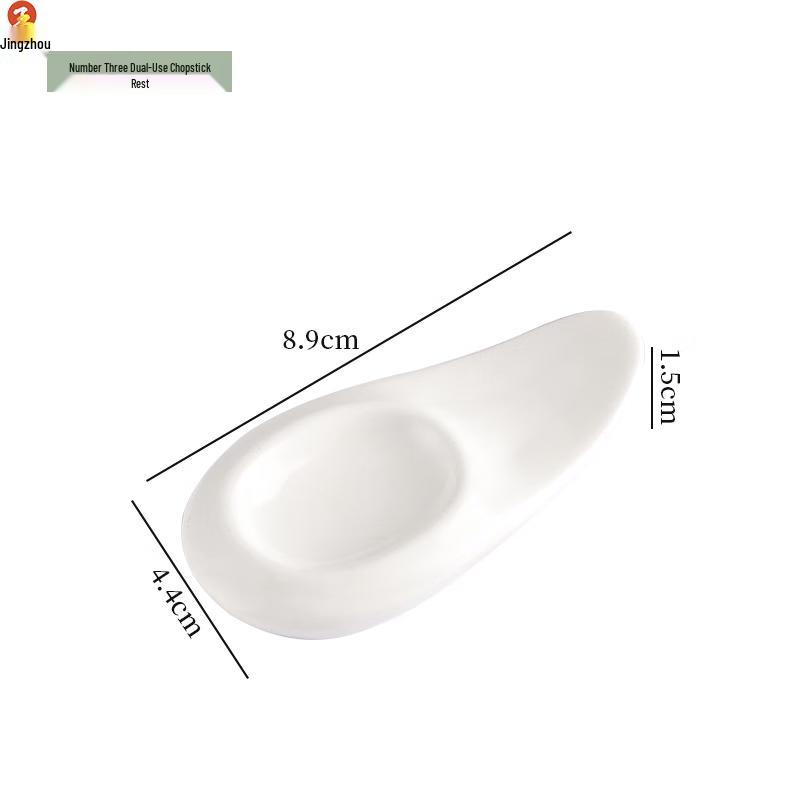Two-in-One Ceramic Chopstick and Spoon Rest Other