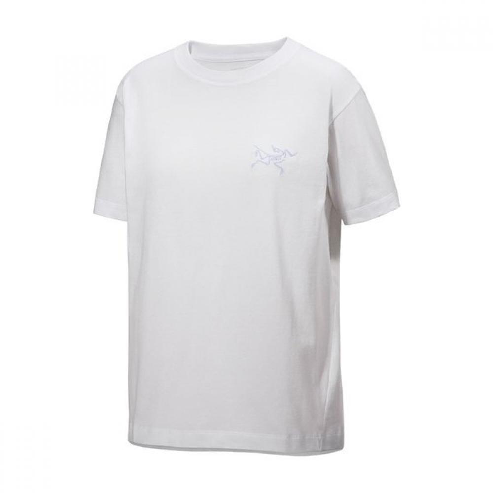 Arc Teryx Fw25 Crag Cotton Little Bird Crew Neck Shirt Ss Women Atpfw08468 BLACK / BLACK/M