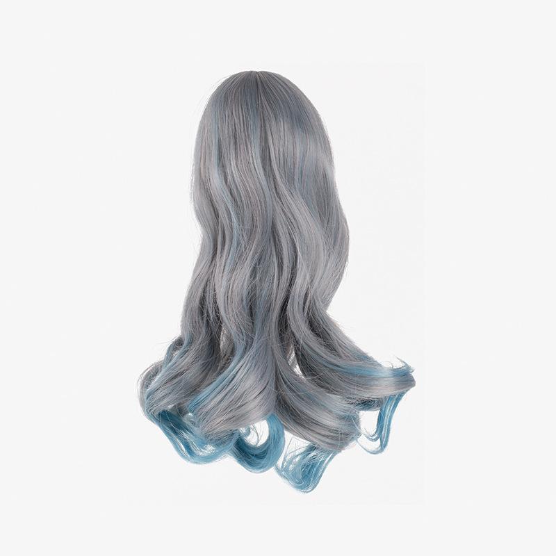 Quality 60cm Doll Wig 1/3 Doll Accessories Black White Red Brown Pink Coffee Color Doll Hair Straight Curve Braid Pony Decors