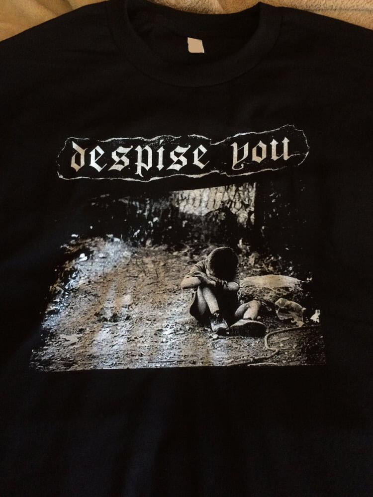 SALE Despise you band t-shirt remake shirt hope/change Unisex T-Shirt XL
