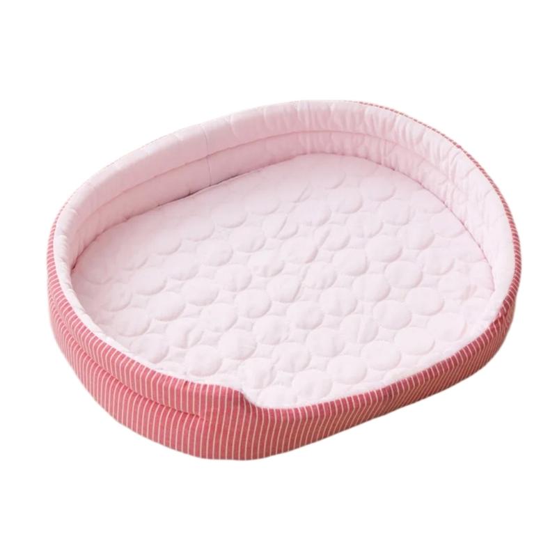 Pet Cooling Bed Summer Cats Bed Cats Dog Sleep Bed Indoor Sofa for Cats for Indoor Home & Travel Bed
