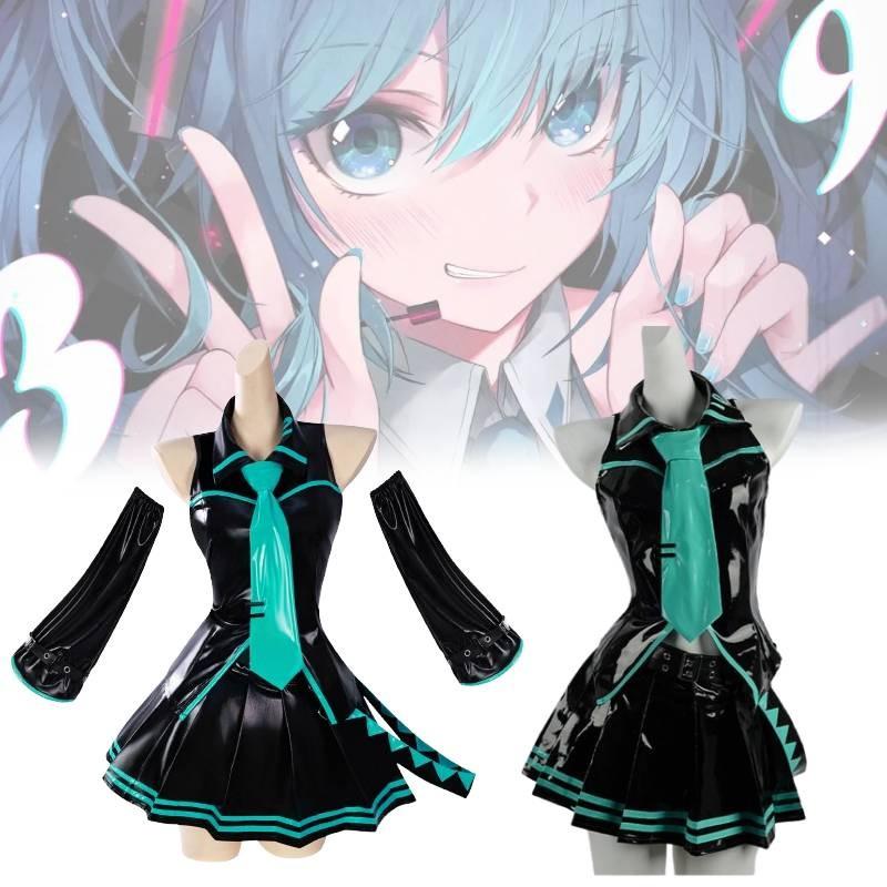 Game Theme Virtual Idol Costume For Cosplay Events In Polyester Material For Anime Lovers Characters Included)