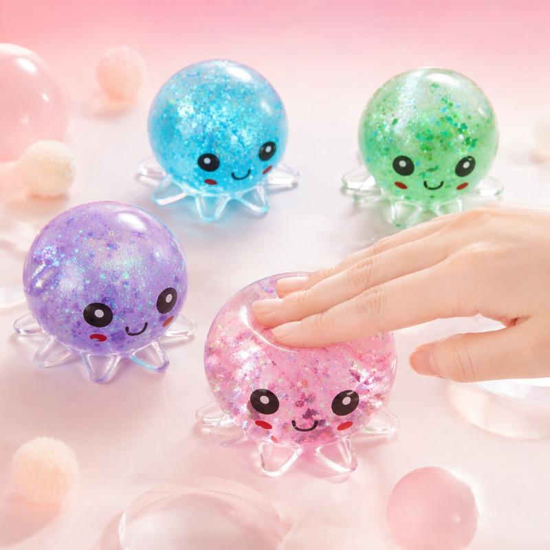 Caracatiță Squishy Drăguță Realistă Material Premium, Super Moale Rebound Lent Jucărie Fidget pentru Ameliorarea Stresului Cadou Pentru Adulți Prieteni