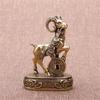 Metall Schaf Statue Skulpturen Dekorative Tierfiguren Tischplatte Ornament Symbole Reichtum Karriere Hausdekorationen