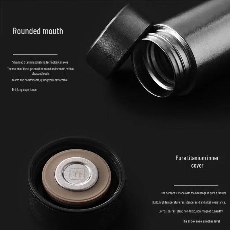 XinKe Pure Titanium Insulated Water Bottle