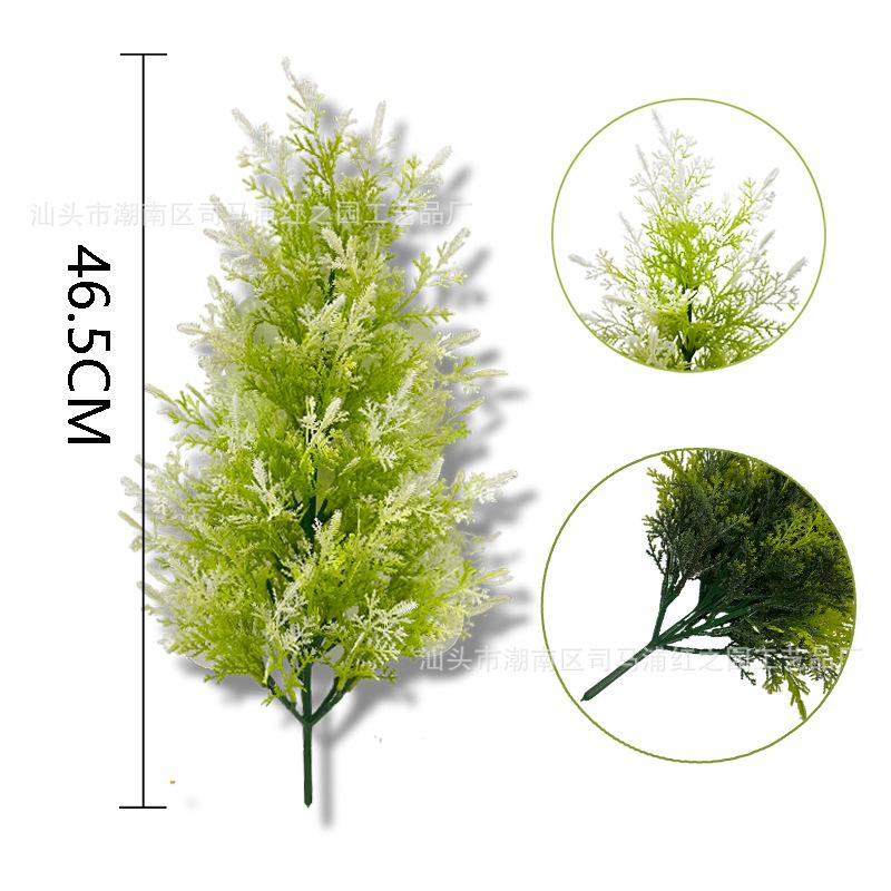 

Штучна імітація різдвяної ялинки сосна кипарис дерево домашня ландшафтна декорація вітальна сосна імітація зелена рослина штучна сосна кипарис рослина в горщику