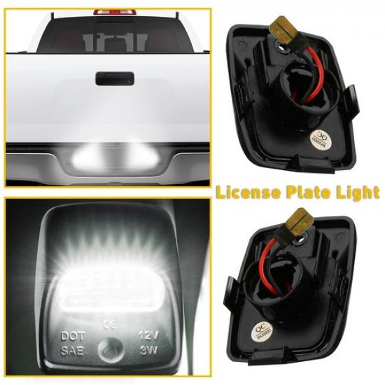 LED Light License Plate Tag Lamp For Toyota 2005-2015 2000-2013 Tacoma & Tundra