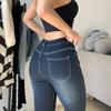 Jaro 2022 Dámská móda Vysoký pas Y2k Dámské Džíny s širokými nohavicemi Baggy Žena Džínovina Capris Kalhoty Jean Máma Džíny Kalhoty