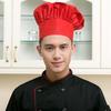 8 Color Chef Hat for Men Kitchen Hotel Supplies Working Pleated Mushroom Cap Adjustable Chefs Uniform Hat Kitchen Tools