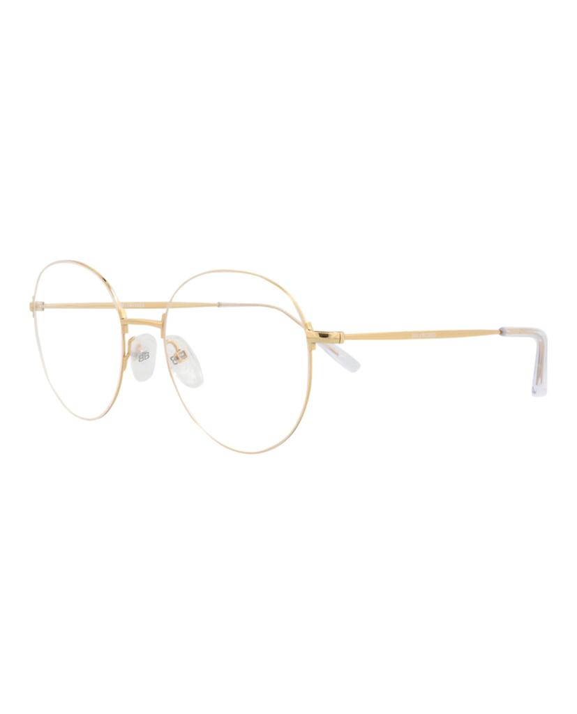 Balenciaga Demna Gvasalia Design Brille BB0035O 003 Hergestellt in Italien Rund