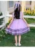 Sweet mesh dress for girls summer dress 2026 new style children's western-style princess dress little girl fluffy dress
