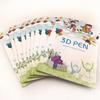 Toys Kid Gifts 3D Pen Tool Template 3D Printing Album Paper Book Accessories Drawing Stencils