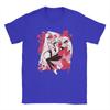 Hazbin Vaggie Men's Cotton shirt Y2k anime Graphic Tshirts Harajuku style popular street hawaiian Tshirt