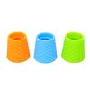 3pcs Bottle Attachment Shower Head Soft Silicone Bottle Shower Nozzle for Outdoor Use