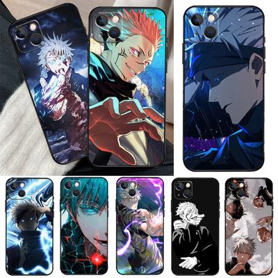 Funda de Teléfono Anime Jujutsu Kaisen Para iPhone 12 11 13 14 Pro Max X XR XS Max 7 8 Plus SE 2020 12 Mini 13 Mini Cubierta