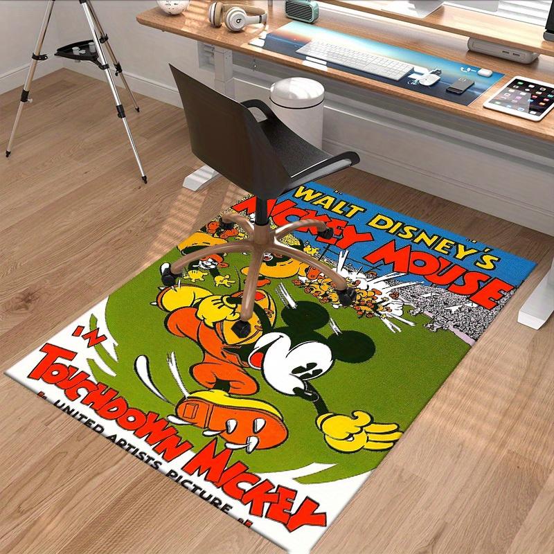1pc, Walt Disney's Mickey Mouse Touchdown Mickey Home Office Chair Rug Outdoor GiftP097