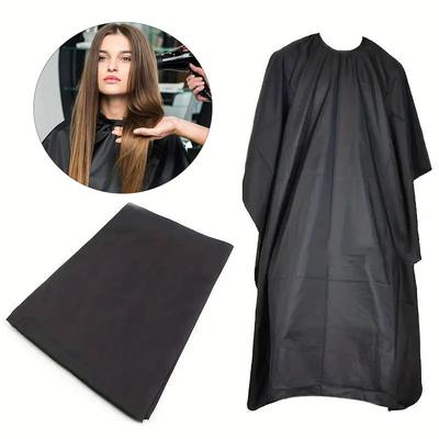 1PC Black Haircutting Bibs Bibs Adult Haircutting Bibs Apron Black Haircutting Bibs