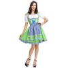 Large size German Munich Oktoberfest sexy maid costume, women's festival maid stage performance costume