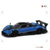 Simulation 1/32 Pagani Zonda R Super Sport Car Model Diecast Metal Miniature Voiture Collection Home Decor Boy Gift Toy Car