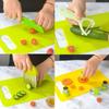 Plastic Kids Cooking Cutter Set Multi-functional Simulation Kitchen Cooking Set Toddler Kitchen Playset Accessories DIY