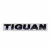 Pegatina de Coche 3D Metal Cromado Plata Negro Maletero Trasero Carrocería Guardabarros Letras TIGUAN Etiquetado Emblema Insignia Logo