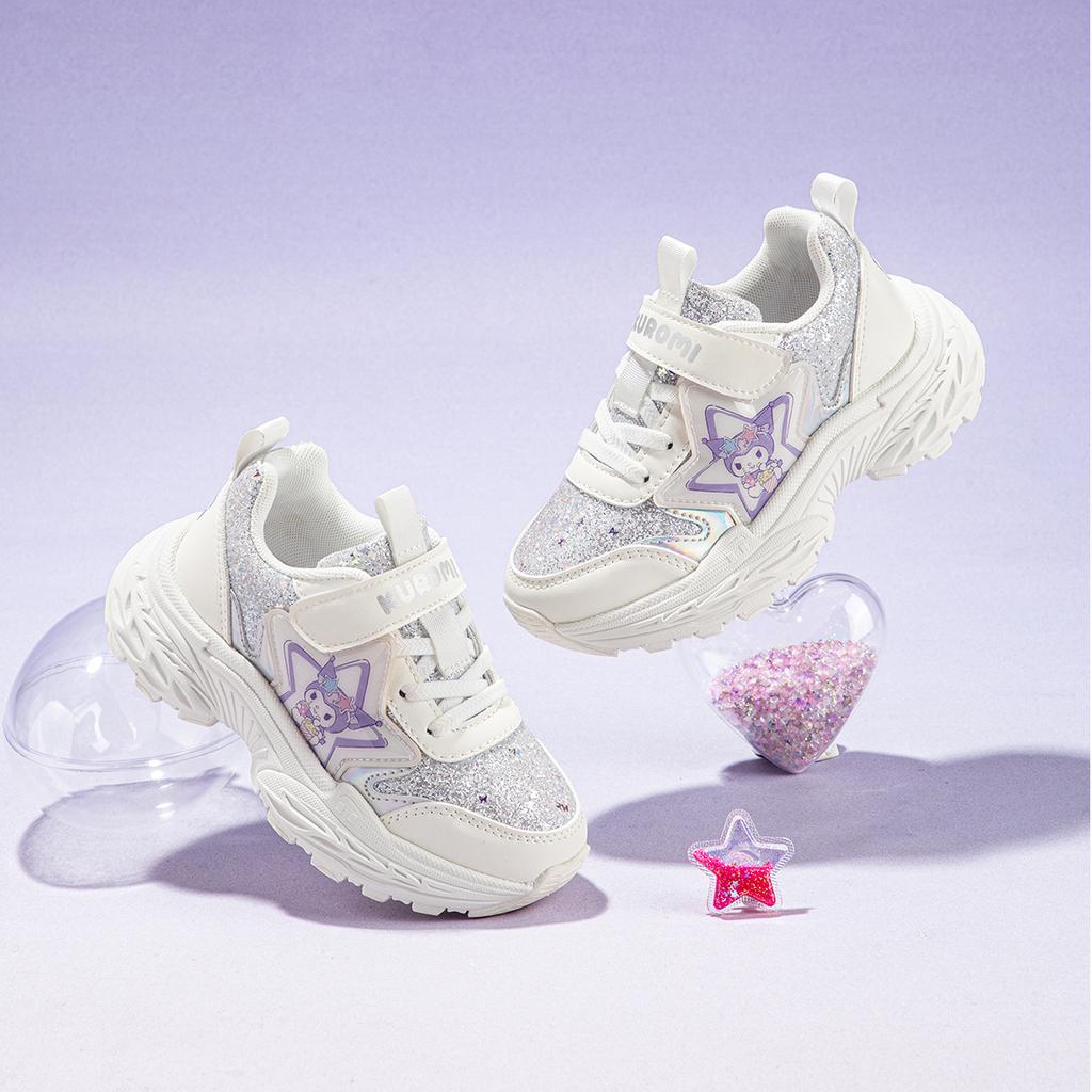 Sanrio Kuromi Mesh Fashion Versatile Casual Shoes Outdoor Comfortable Lightweight Student Spring Summer Kids Sneaker KU5536916