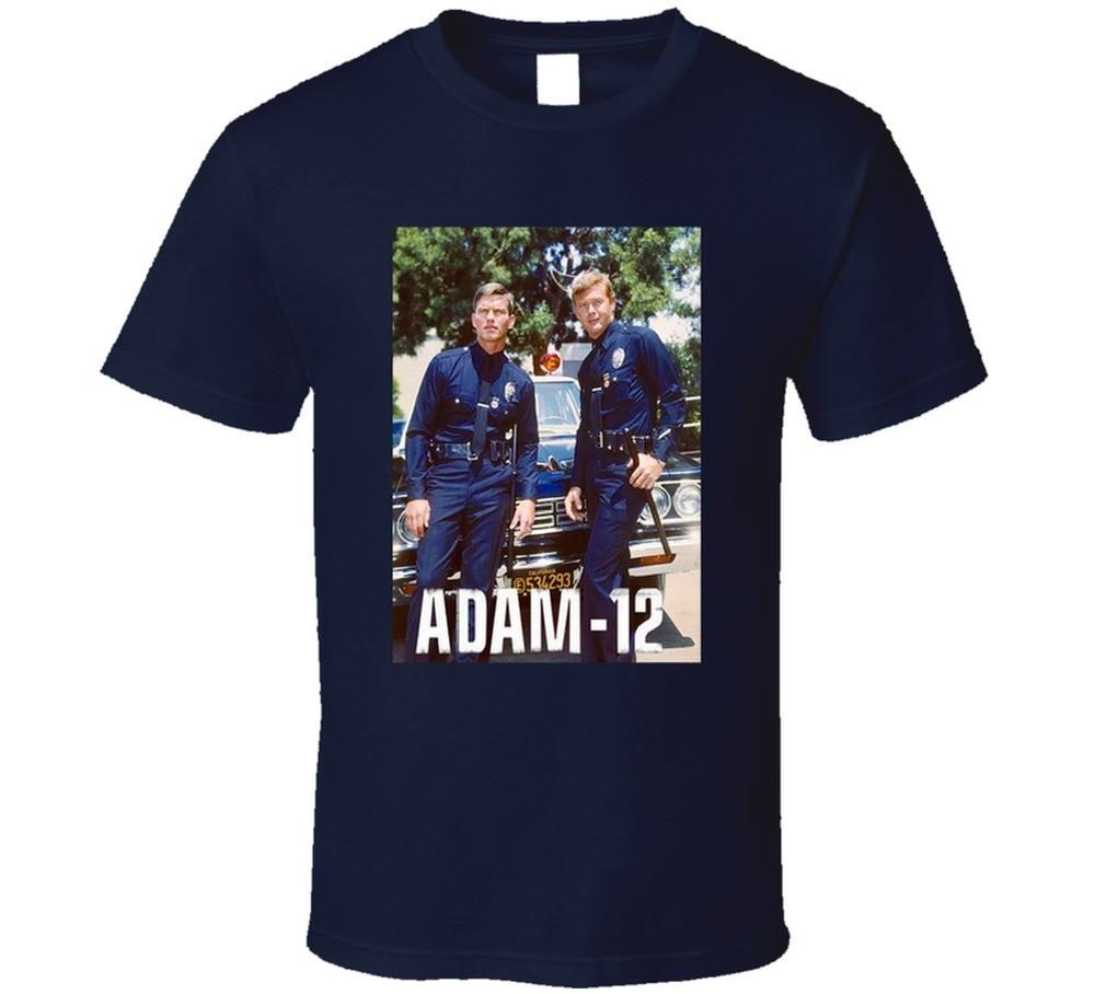 Adam 12 Tv Show Tee Retro Police Television Series T Shirt Unisex T-Shirt S