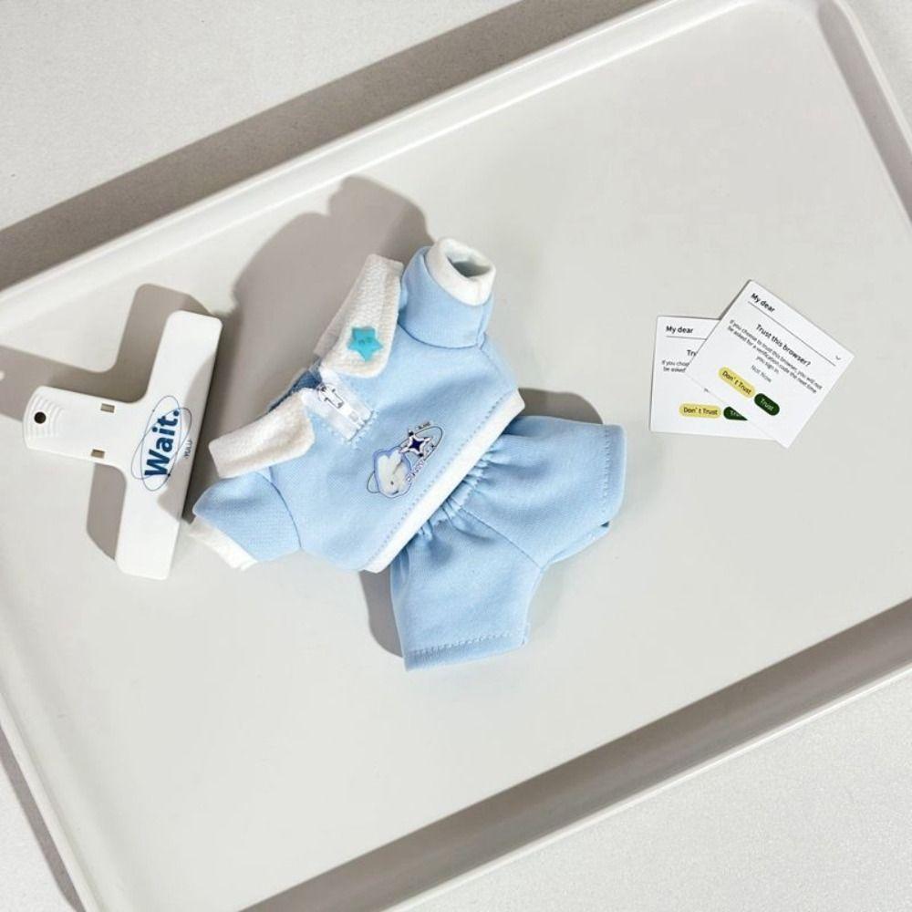 Multicolor Doll Overall Set Dress Up Star Doll Clothes 20cm Cotton Doll's Clothes Children Gift