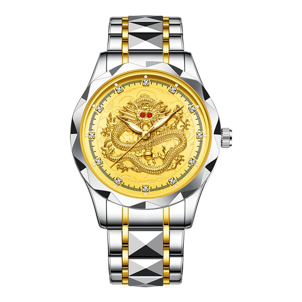 Men's Waterproof Luminous Running Alarm Clock Watch