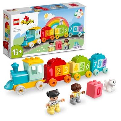 LEGO (LEGO) Duplo First Number Train, a Great Toy for Kids Ages 18 Months, 2 Years, and 3 Years Old. Educational Building Blocks for Boys and Girls. M