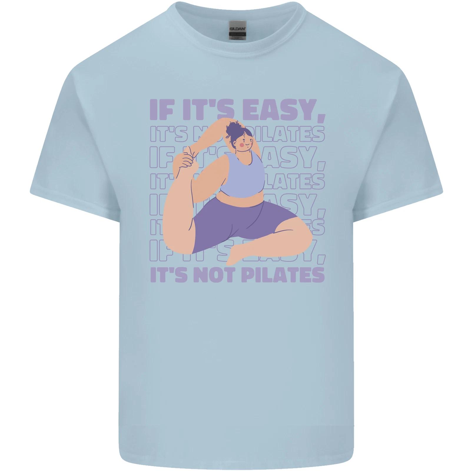 If It s Easy Its Not Pilates Funny Yoga Kids T-Shirt Childrens 3XL