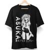 Asuka Evangelion Eva02 Anime Manga Aesthetic Cosplay New T-Shirt Size S To 5XL