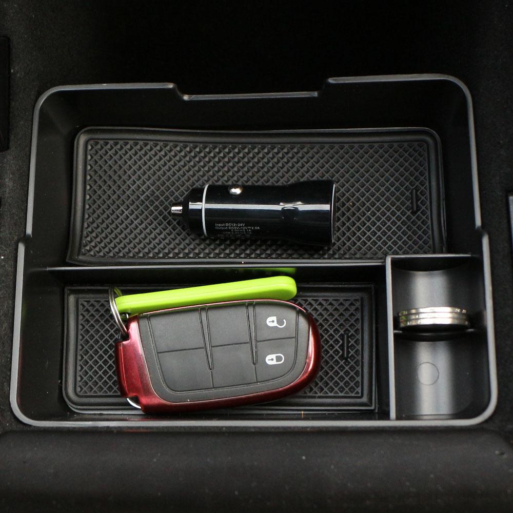 Car Central Armrest Storage Box for Tesla Model 3 2017 2018 2019 2020 Storage Box Stowing Tidying Auto Accessories Non-Slip