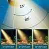 Dlouhotrvající LED osvětlení akvária Light Grow Light Osvětlení akváriových rostlin Otočné klipsové lampy pro akvária