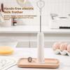 Milk Frother Machine Wireless Electric Mixer, Hands - Free 2 - In - 1 Whisk, 3 - Speed Rechargeable for Baking/Coffee Frothing